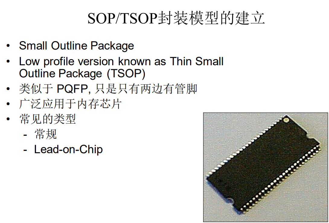 SOP/TSOP封装模型是什么(图1)